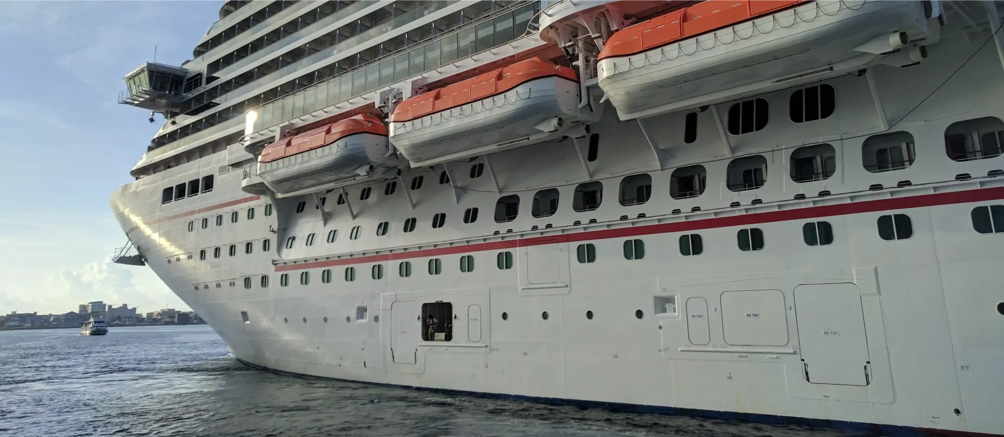 A cruise ship. Courtesy: Niko Elliott-Martecchini